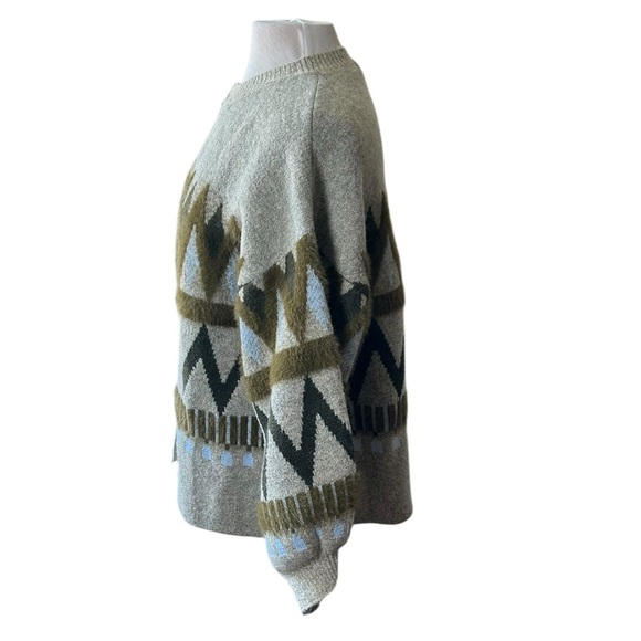 Anthropologie Akemi + Kin Tribal Print open front Cardigan Sweater O/S NWT - Picture 7 of 14